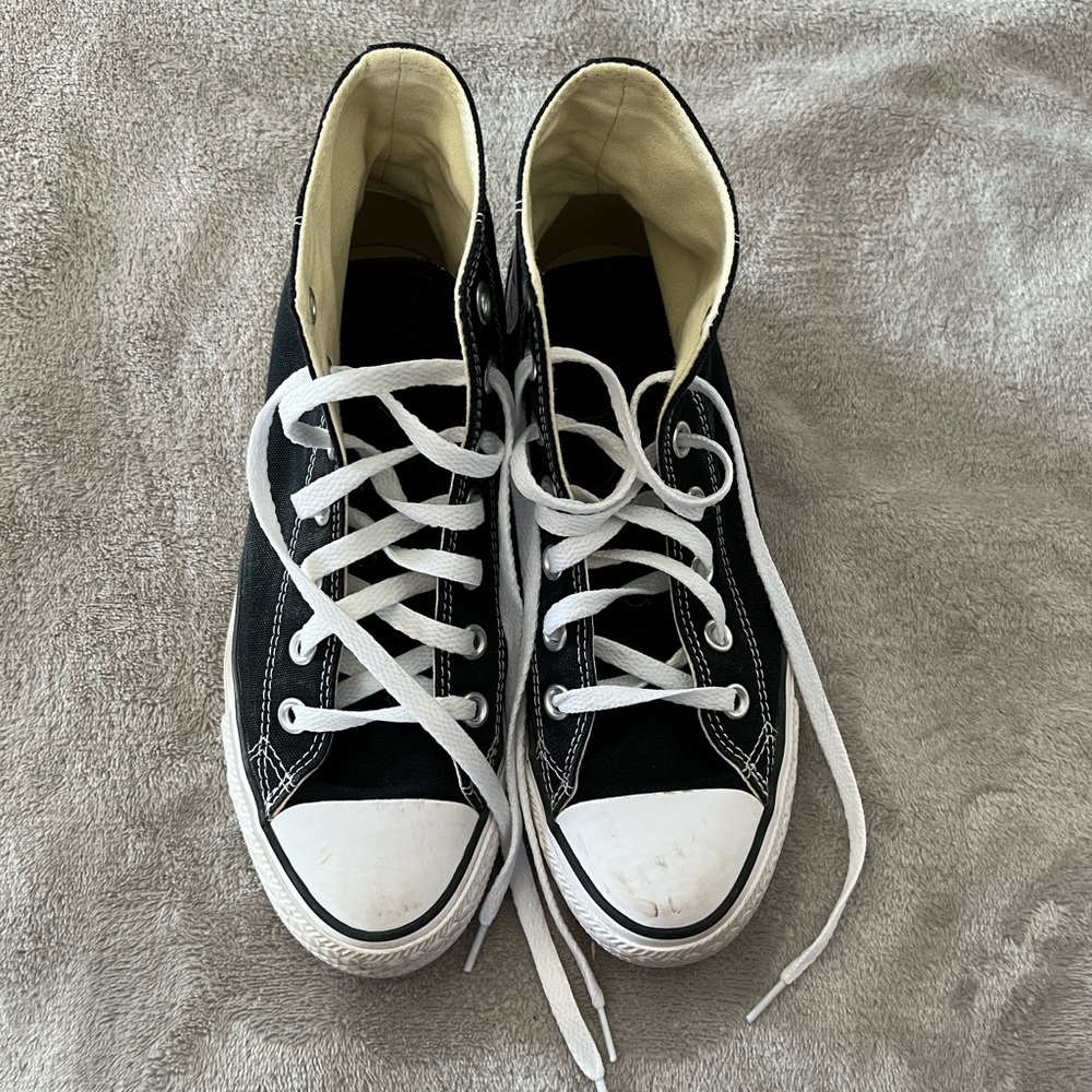 Black High Top Converse